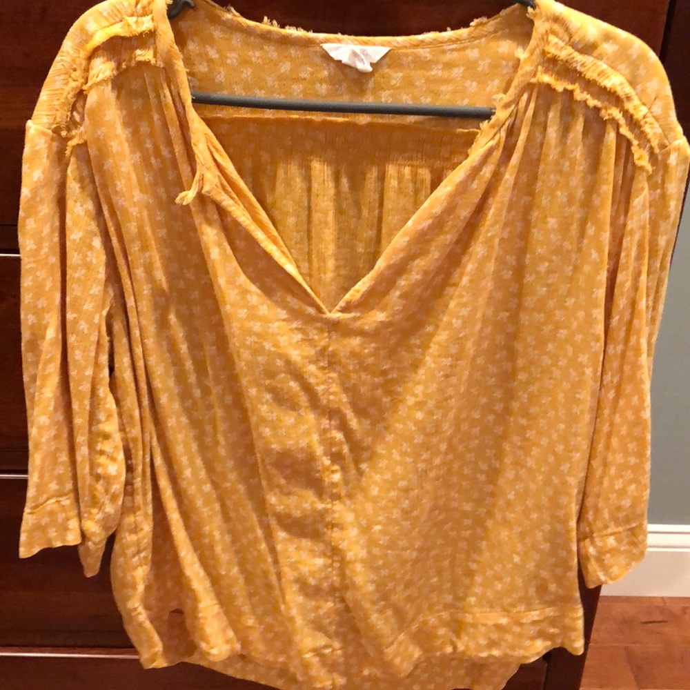 3/4 sleeve blouse